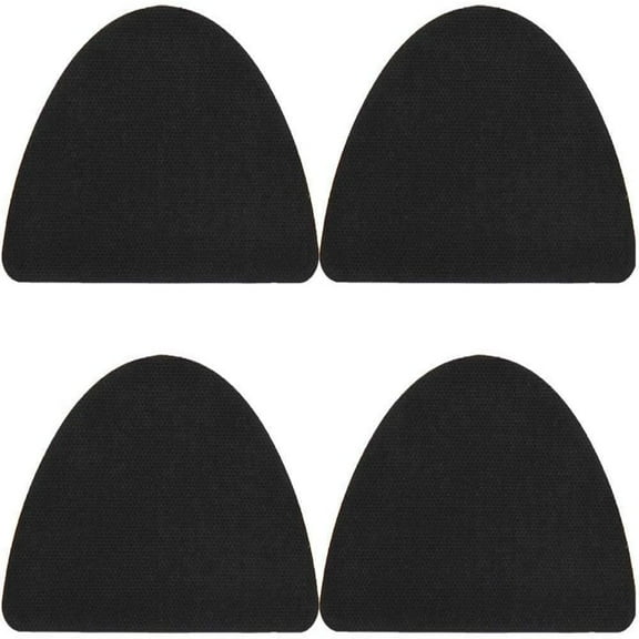 20Pcs Shoe Toebox Toeburst Blowout Hole Prevention Insert/Patch Black