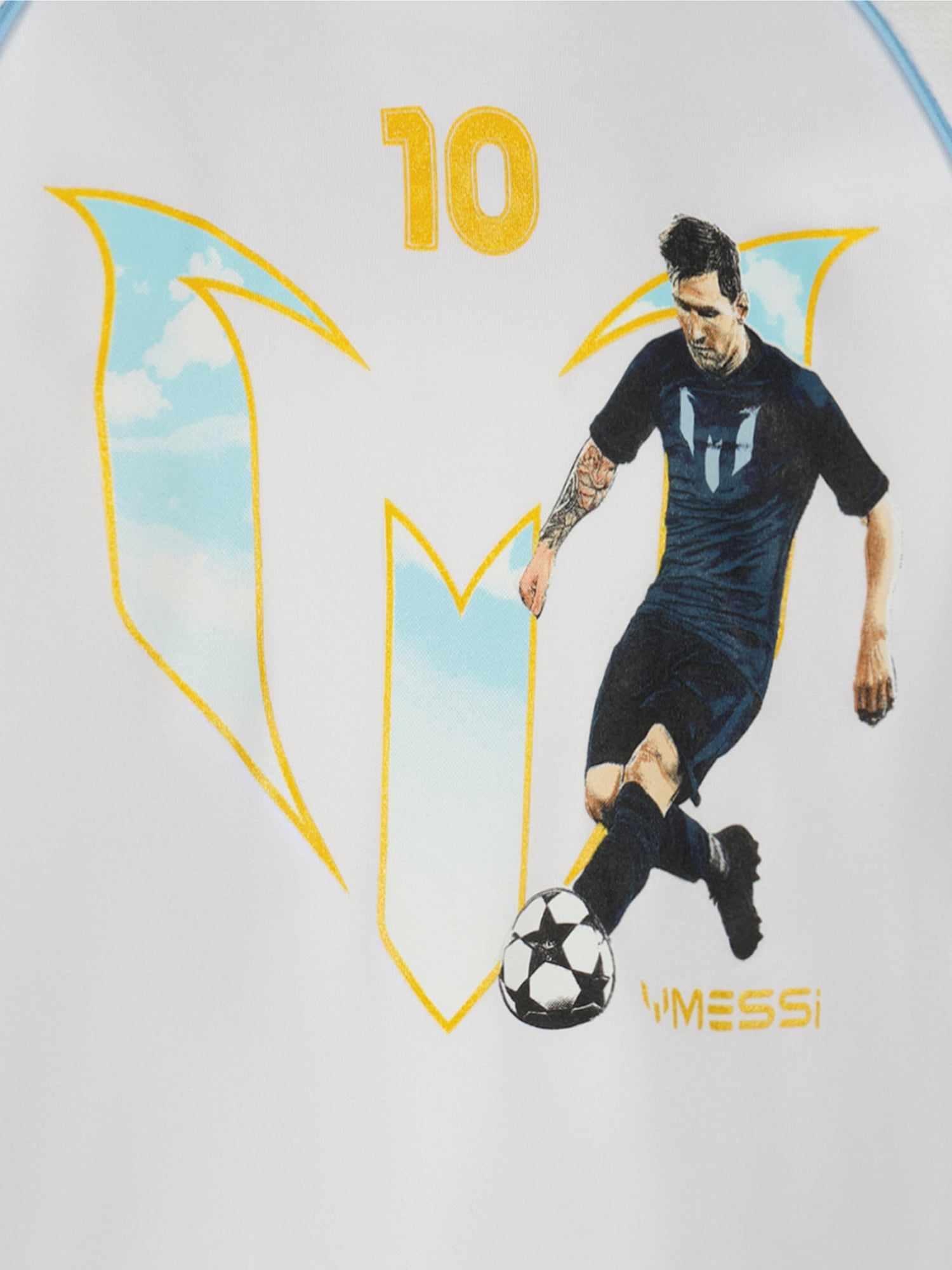 Messi Girls Active Lifestyle Jersey Set, Sizes 4-16