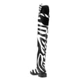 thumbnail image 3 of YDN Women Round Toe Thigh High Boots Low Chunky Platform Heels Buckle Strap Cutout Over the Knee Tall Boot Daily Fashion Dressy Shoes Size 7 Zebra, 3 of 4