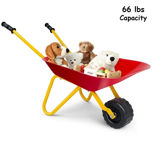 Toy metal wheelbarrow deals