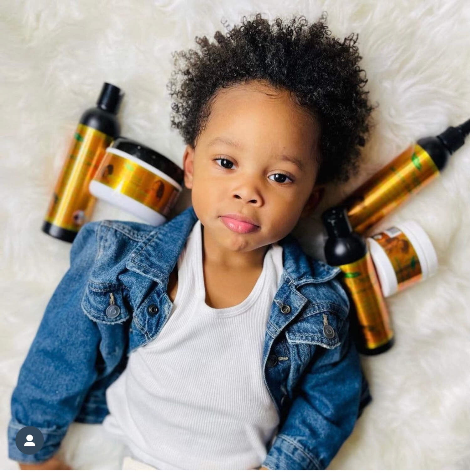 J'Organic Solutions Hair Growth Kit for Kids, 4-Piece Natural Hair Care Bundle