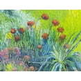thumbnail image 2 of Wallich, Richard 18x15 Gold Ornate Wood Framed with Double Matting Museum Art Print Titled - Art Flowers 1, 2 of 4