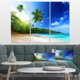 thumbnail image 1 of Design Art - Sunset Beach with Palm, 1 of 3