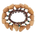thumbnail image 5 of FRCOLOR 1pc Dora Nut Shell Bracelet African Drum Bell Musical Instrument Toy (Assorted Color), 5 of 5