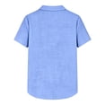 thumbnail image 7 of Yievot Button Down Shirts for Women Short Sleeve Collared Tops Solid Dressy Business Casual Blouses, 7 of 7
