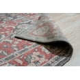 thumbnail image 5 of EORC Rust Hand Knotted Wool Traditional Bakhtiari  Rug, 6' x 9', 5 of 6