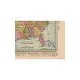 thumbnail image 2 of Historic State Map - United States - Hammond 1910 - Vintage Wall Art, 2 of 4