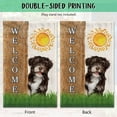 thumbnail image 5 of Havanese Spring Summer Welcome House Flag Dog Hides Behind a Tree Sun Outside Yard Decor Flag Banner 28X40 Inch Double Side Style 1, 5 of 6