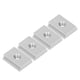 thumbnail image 5 of Tuerca Deslizante, Superficie Galvanizada 4 Piezas Serie 30 M8 Tuerca De Ranura Deslizante Conexión Fácil Para Sierras De Mesa ANGGREK Otros, 5 of 8