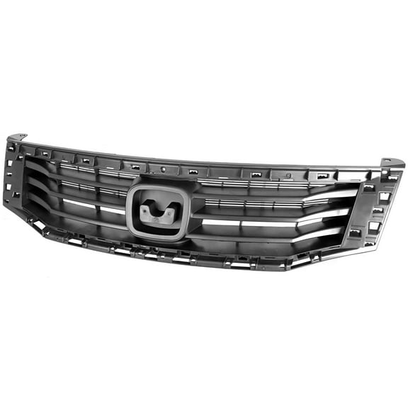 KAI New CAPA Certified Premium Replacement Front Grille, Fits 2008-2010 Honda Accord Sedan