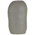 thumbnail image 1 of Vase Irrégulier en Céramique avec Design Peigné, Grand, Gris, 1 of 1