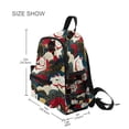 thumbnail image 3 of FORMRS School Backpack with Front Zippered Pocket 12" Elementary Student Travel Daypack, White Lucky Cat, 3 of 6