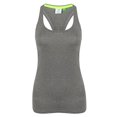 thumbnail image 1 of Tombo - Top deportivo con espalda de nadador para mujer (Gris piedra), 1 of 2