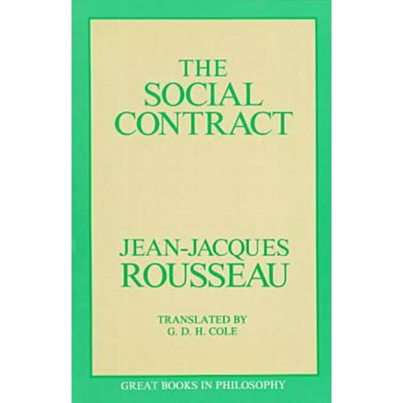 The Social Contract 9780879754440 Used / Pre-owned