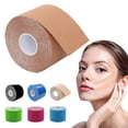 thumbnail image 2 of 1 rollo de cinta de lifting facial, impermeable, transpirable, suavizante de líneas, parche antiarrugas, reafirmante de la piel, cinta elástica para lifting de piel flácida., 2 of 8