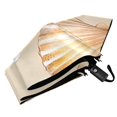 thumbnail image 6 of FORMRS Travel Umbrella Folding Auto Open Close Windproof Rain UV Protection, Watercolor Seashell, 6 of 8