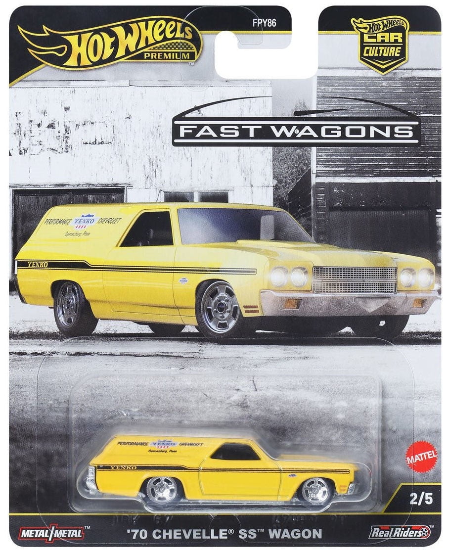 Hot Wheels Premium Car Culture 2025 Fast Wagons FPY86-961J Set of 5