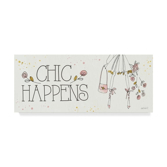 Trademark Fine Art Figurative Canvas Art ' Fashion Feet XII ' by Anne Tavoletti