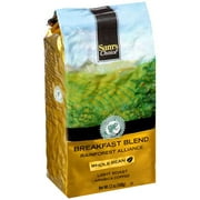 Sam's Choice: Whole Bean Breakfast Blend Rainforest Alliance Light Roast Arabica Coffee, 12 oz