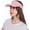 Pink, variant on Sport Sun Visor Hats Empty Top Baseball Cap for Men Women Adjustable Velcro,Plain Outdoor Beach Cap Sun Protection