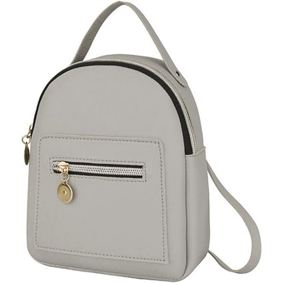 Womens Backpack Fashion Rucksack PU Leather Casual Daypack Messenger Bag Side Bag Backpack for Girls and Women