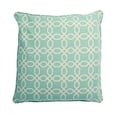 thumbnail image 1 of Turquoise Octagon Square Pattern Cushion, 1 of 1