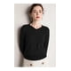 thumbnail image 3 of Sueter De Mujer Moda Sweater Dama Cuello V Abrigo Ligero LOLE  Sueter, 3 of 7