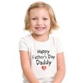 thumbnail image 3 of Tstars Girls Gifts for Dad Father's Day Shirts Happy Father's Day Daddy for Dad from Son Daughter Cool Best Gift for Dad Toddler Infant Kids T-Shirt, 3 of 7