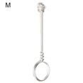 thumbnail image 1 of Clip de anillo Soporte de anillo universal manos libres Ajustable Latón Clip de joyería de mano Decoración, 17 mm, Plata sidaley HA003795-06, 1 of 6