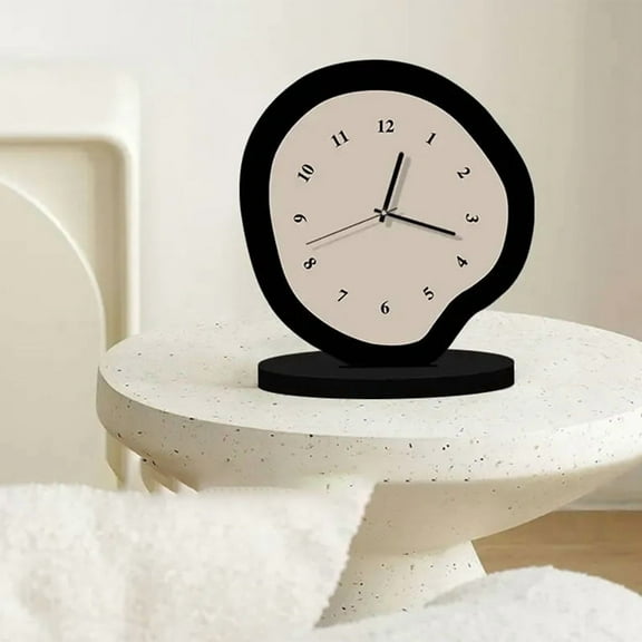 Desktop Clock Personalized Clock Desktop Clock Ornaments Living Room Decorations Clocks Home Countertops Decor,1 x clock