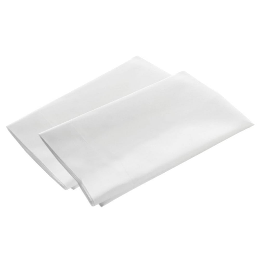 Queen Pillow Cases Set of 2, 300 Thread Count 100% Long Staple Cotton, Luxury Hotel Quality