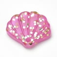 thumbnail image 2 of 20pc Resin Paillette Pendants Shell Mixed Color 20x22x3mm Hole: 1.6mm, 2 of 3