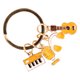 thumbnail image 5 of Llavero musical con colgante, llavero con dije para bolso, llavero musical, regalo para fiesta, 5 of 6