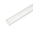 thumbnail image 1 of Unique Bargains 3 Pcs Tubes Ronds Transparents Rigides en PVC 7/8 Pouces ID x 1 Pouce OD 1.6 Pieds, 1 of 3
