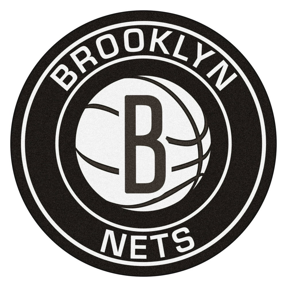 NBA Brooklyn Nets Roundel Mat 27" diameter