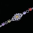 thumbnail image 4 of Pulseras De Flores De Accesorios De Joyería De Cadena De Muñeca Salvador Pulseras de diamantes de colores, 4 of 6