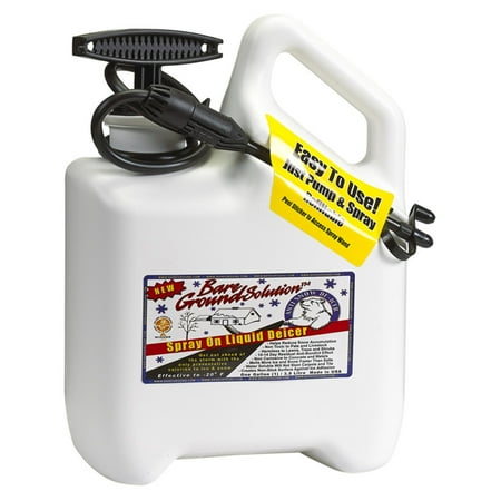 Bare Ground Deluxe System with Pump Sprayer and 1 gal Of Liquid Deicer