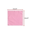 thumbnail image 4 of INSPIRE CHIC Men's Pre-Tied Bow Tie with Matching Pocket Squares Sets for Business Causal Pink One Size, 4 of 5