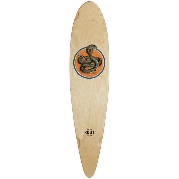 Rout Threat Pintail Longboard Deck