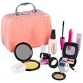 thumbnail image 4 of TISHITA Toddler Kids Makeup Kit Princess Dress Up Cosmetics for Little Girls Gift Rose Red, 4 of 7