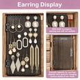 Box Design Layout Necklace DESIGNICE Jewelry Box Wood for Women, 5-Layer Large Organizer Box with ...