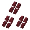 thumbnail image 2 of Youkk 2 Pcs Mode Chemise pour Hommes Manches Brassards Support Élastiqué Femmes Rouge 2x32cm 3Set, 2 of 6