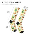 thumbnail image 4 of Pofeuu Colorful Owls 1 Print Compression Socks for Women & Men Circulation - Best Support for Nurses,Running,Athletic,Sports, 4 of 7