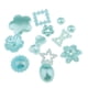 thumbnail image 4 of Cabujones de perla ABS de 8 mm con parte trasera plana, cuentas decorativas de color azul claro, 4 of 9