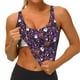 thumbnail image 3 of Fotbe Halloween Sweet Candy Sujetador Deportivo Largo sin Aros para Mujer con Almohadillas y Soporte Medio, Transpirable y Absorbente, Camiseta Tipo Chaleco o Tank Top-X-Large, 3 of 8