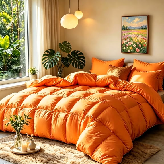 2 Piece Solid Color Quilt Set – Exquisitely soft and fully fluffy.