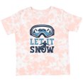 thumbnail image 3 of Inktastic Let It Snow Snowboarding Boys or Girls Toddler T-Shirt, 3 of 5