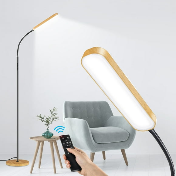 Outon LED Reading Floor Lamp with Remote &Touch Control-4 Color Temperature Standing Light for Living Room, Bedroom