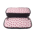 thumbnail image 5 of Lsque Cute Pig Nose Printed Big Capacity PU Leather Pencil Case Large Pencil Pouch Stationery Pen Bag Pencil Holder for Teen, 5 of 6