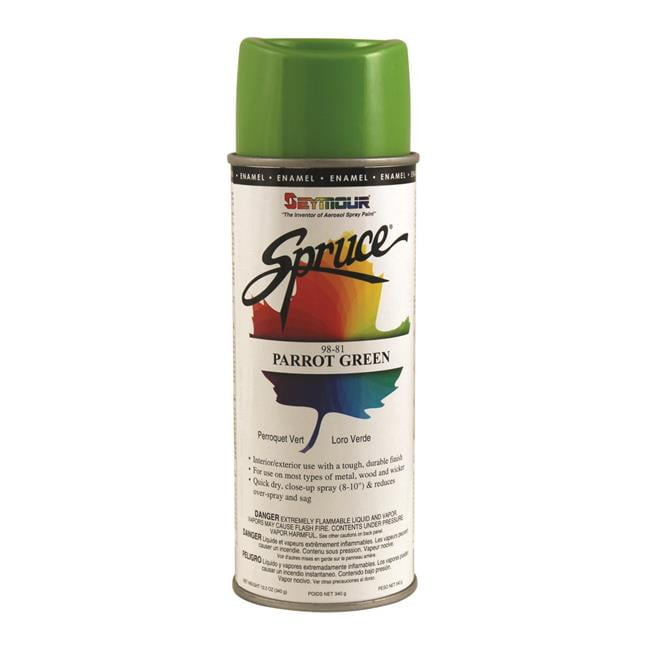 Seymour of Sycamore 9881 16 oz Spruce General Use Enamels Spray Paint